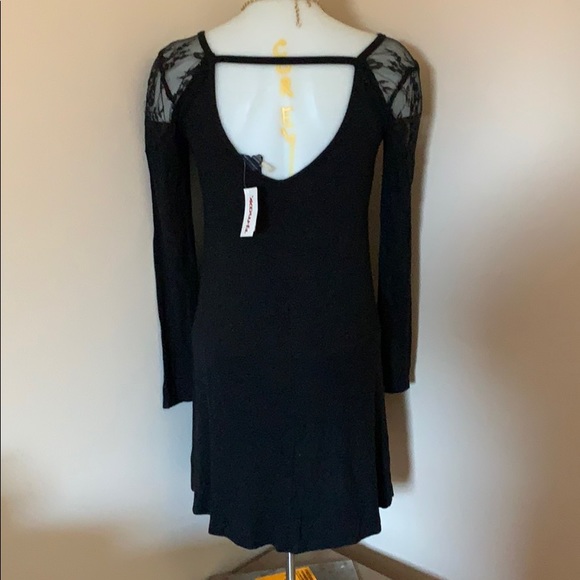 🆕 American Eagle Outfitters Black Dress XS - Picture 3 of 6